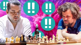 Gemutlich chess game | Ian Nepo vs Magnus Carlsen 13