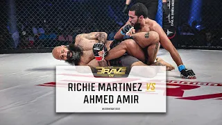 Richie Martinez vs Ahmed Amir | FREE MMA Fights | BRAVE CF 1