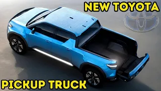 All New Toyota EPU Pickup Truck - Official Information Next-Generation mid-size pickup truck