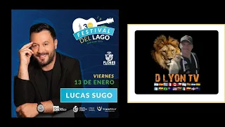 LUCAS SUGO EN FIESTA DEL LAGO ANDRESITO 2023 + CONFERENCIA DE PRENSA