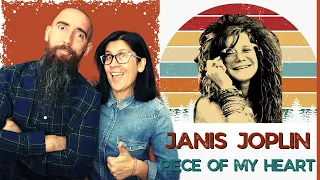 Janis Joplin - Piece of My Heart (REACTION) with my wife