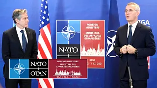 NATO Secretary General with the 🇺🇸 US Secretary of State Antony J. Blinken, 30 NOV 2021