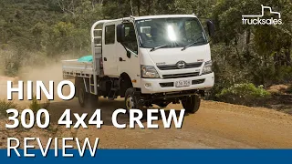 Hino 300 817 4x4 Crew 2017 Review | trucksales