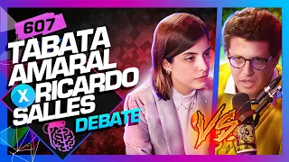 DEBATE POLÍTICO: TABATA AMARAL VS RICARDO SALLES - Inteligência Ltda. Podcast #607