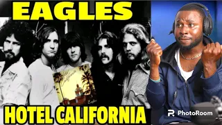 First Time Reacting To The EAGLES---"HOTEL CALIFORNIA" (REACTION)