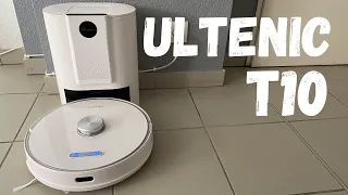 Ultenic T10 Robot Aspirateur Laveur avec Base d’Auto-vidage multifonction 3 en 1