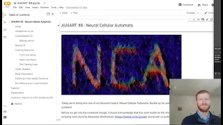 AIAIART #8 - Neural Cellular Automata