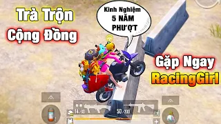 Trà Trộn Gặp Bạn Nữ Phượt Thủ | Vác Xe Chạy Khắp Bản Đồ [PUBG Mobile]