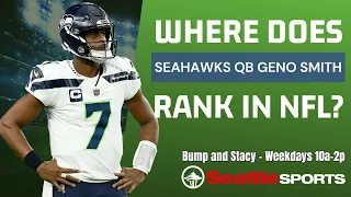 Where does Seattle Seahawks QB Geno Smith rank amongst other starting NFL quarterbacks?