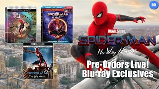 Spider-Man: No Way Home Blu-ray Pre-Orders Live | SteelBook & Target Exclusives
