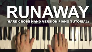 Kanye West - Runaway - Hard Cross Hand Version (Piano Tutorial Lesson)