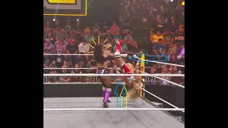 Thea Hail Botched her Monkey Flip Move on NXT 06.13.23