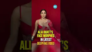 Alia Bhatt's Face Morphed In Latest Deepfake Video