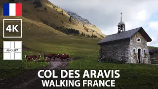 🇫🇷 Walking France • COL DE ARAVIS • La Clusaz • Route des Grandes Alpes