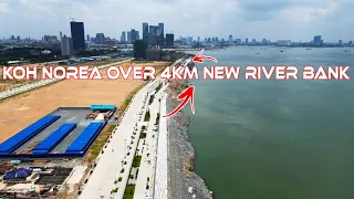 New KOH NOREA RIVER BANK Along Mekong River Over 4km Length