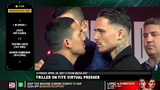 Teofimo Lopez vs George Kambosos Go Face 2 Face Triller Fight Club Kick Off Press Conference