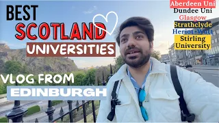 Affordable Colleges in Scotland | Top 10 universities in UK | Edinburgh Vlog | Indians in UK