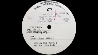 Ann-Marie - With Or Without You (Dub II)(1989)(Test Press)