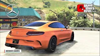 Mercedes C63 AMG S Coupe 2016 | GTA V Real Life Mods | Vehicle TestDrive Review | Gameplay @ 60FPS