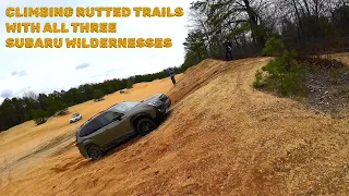 Subaru Wilderness Off Road - Forester Wilderness Off Roading and Climbing?