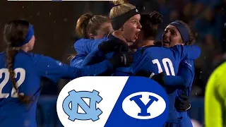 Epic Match, BYU vs North Carolina, College Soccer Highlights