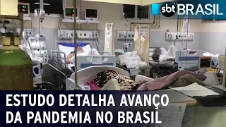 Estudo de Harvard mapeia avanço da pandemia da Covid-19 no Brasil | SBT Brasil (16/04/21)
