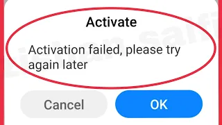 SIM Tool kit Fix Activate || Activation failed, please try again later Problem Solve