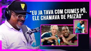 RELAÇÃO ENTRE JORGE JESUS, GERSON E MARCÃO, PAI DO JOGADOR