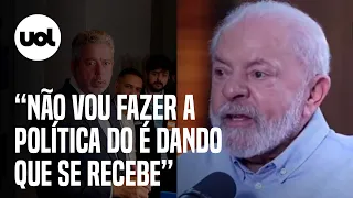 Lula fala de relação com Centrão: 'Vou fazer um acordo político de governabilidade para esse país'