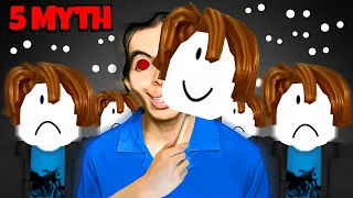 La Face CACHÉE De ROBLOX ... (5 Histoires/Myth d'Horreur)