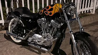 1999 Harley Davidson Sportster 1200 cold start