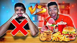 KEIN ESSEN VS ESSEN CHALLENGE !!! #2