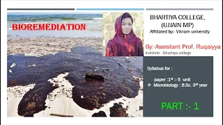 bioremediation kise kehte he?