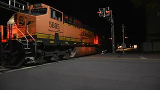 SB train takes off with impatient driver!