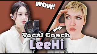 LEE HI (이하이) - Dingo Music Killing Voice (의킬링보이스) - Vocal Coach & Professional Singer Reaction WOW!