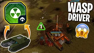 Tanki Online - Wasp Overdrive in 25 seconds! WASP DRIVER AUGMENT! By Jumper