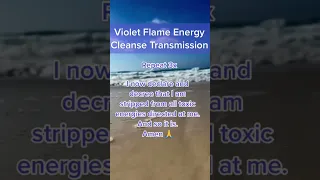 Violet Flame Energy Cleanse Transmission💜