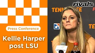 PRESS CONFERENCE: Lady Vols coach Kellie Harper reacts to LSU loss