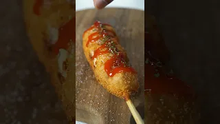 Cheese Corn Dog ASMR