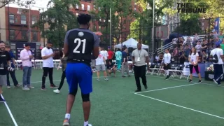 Joel Embiid- Showing Off His Soccer Skills