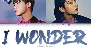 J-Hope (제이홉) "I wonder (with Jung Kook of BTS)" (Color Coded Lyrics (Han/Rom/Eng/가사)