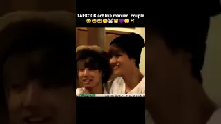 taekook act like they're a real married  couple🥺💜✨🐰🐯