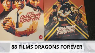 Unboxing 88 Films Exclusive Steelbook Dragons Forever
