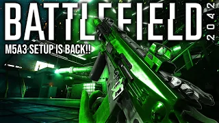 The ZERO Recoil M5A3 Setup is Back! - Battlefield 2042 ( Season 4 Best Gun Guide )