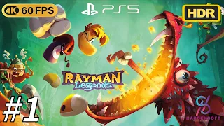 Rayman Legends Part 1 4K/60FPS