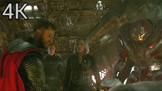 Thor Kills Thanos - Thor Went For The Head - Avengers Endgame (2019) 4K