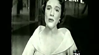 JULIE ANDREWS: a 1956 live performance of I Could Have Danced All Night