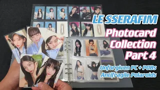 [Photocard] LE SSERAFIM - Photocard Collection (Part 4) Unforgiven PC + POBs, Antifragile Polaroids