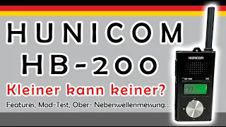 Das "Agentenfunkgerät" Hunicom HB200! Kleiner kann keiner? 😜