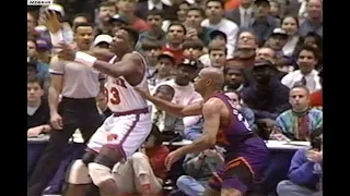 MVP Charles Barkley Battles Patrick Ewing In MSG! 1993